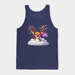 Rudolph Red Nose Reindeer Tank Top